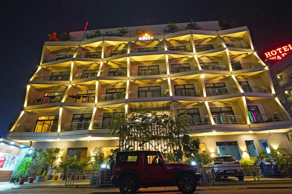 Budova, kde se hotel nachází