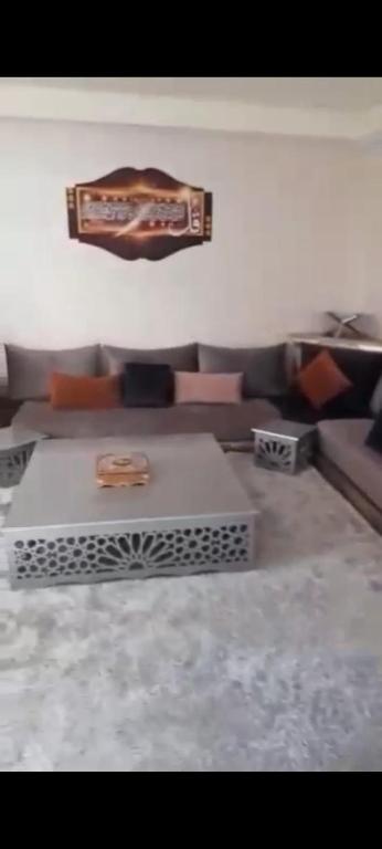 Et opholdsområde på Appartement de luxe