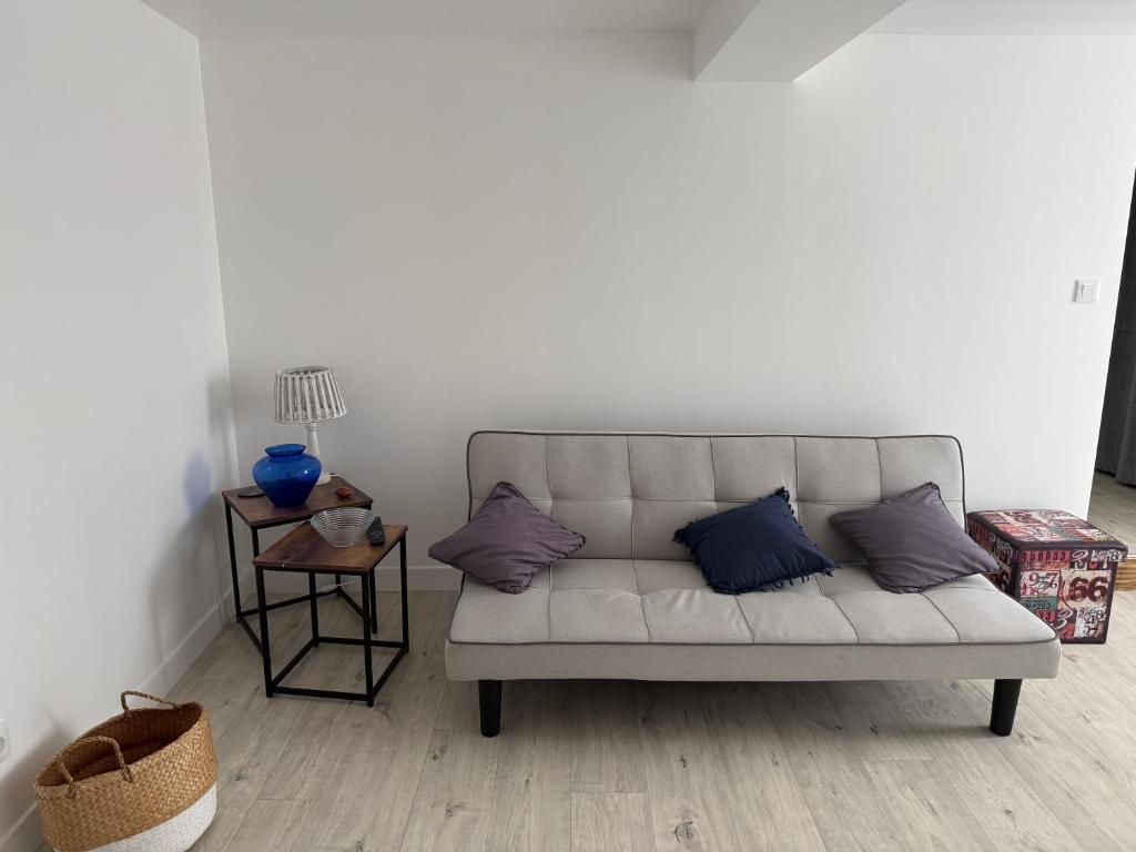 Posezení v ubytování Comme à la maison