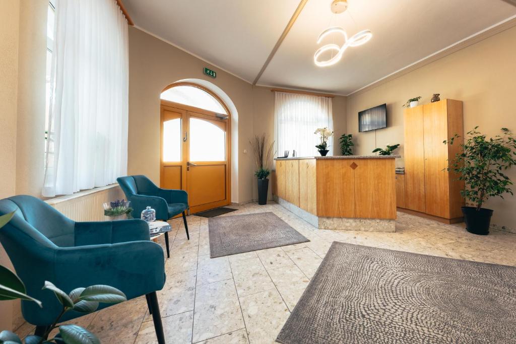 TV a/nebo společenská místnost v ubytování B&B Number 1
