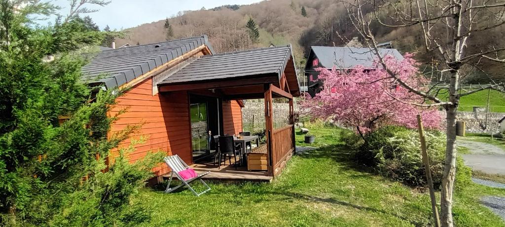 Zahrada ubytování Camping La Ribere