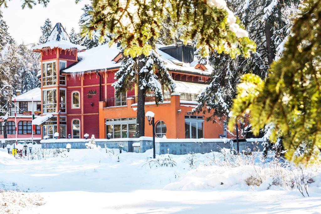Villa Sokol v zimě