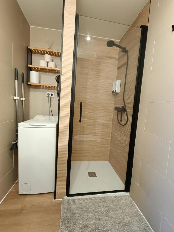 Koupelna v ubytování La Molina - acogedor apartamento cerca de las pistas de esquí