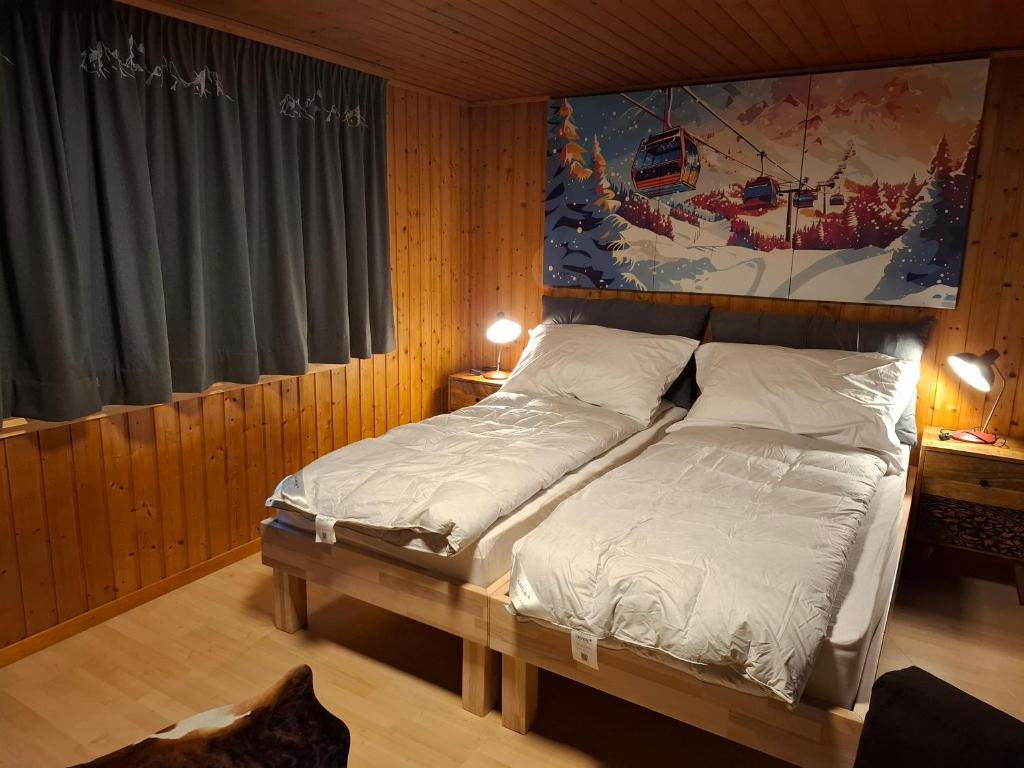 Postel nebo postele na pokoji v ubytování Morenka