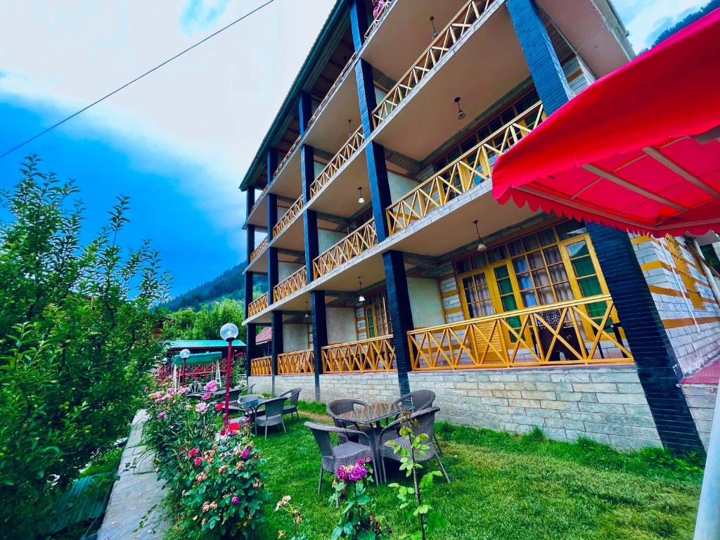 Budova, kde se hotel nachází