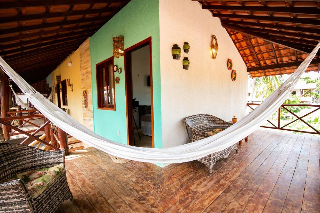 Posezení v ubytování Paraiso da Barra