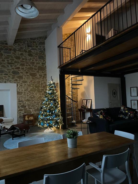 Χώρος καθιστικού στο Loft OFFICINA DI LEONARDO nel centro di Vinci