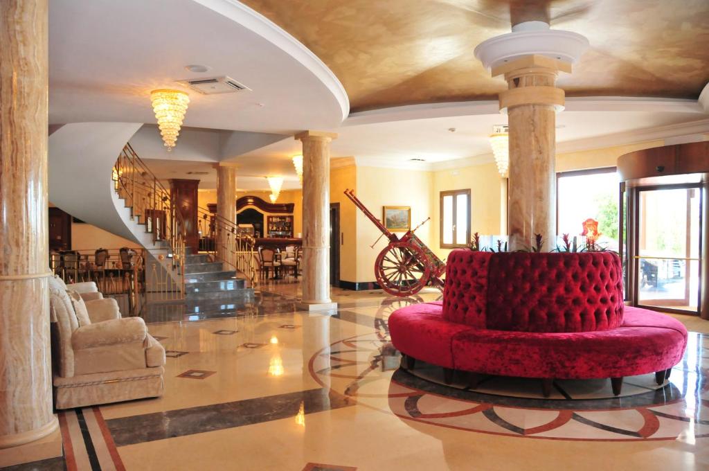 Istumisnurk majutusasutuses Hotel Borgo Don Chisciotte