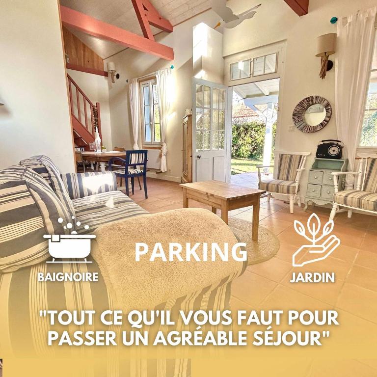 Photo de la galerie de l'établissement Maison 6 personnes - Près de l'océan, à Biscarrosse