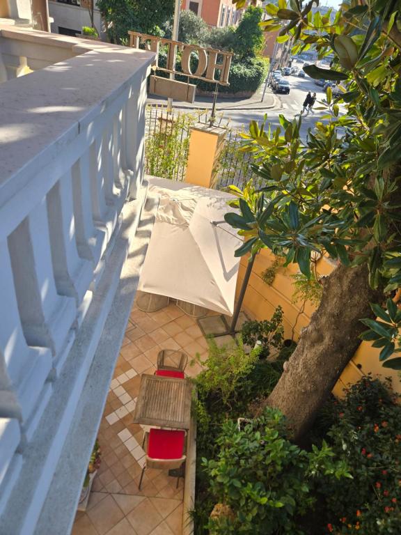 Balkón nebo terasa v ubytování Sourire Hotel