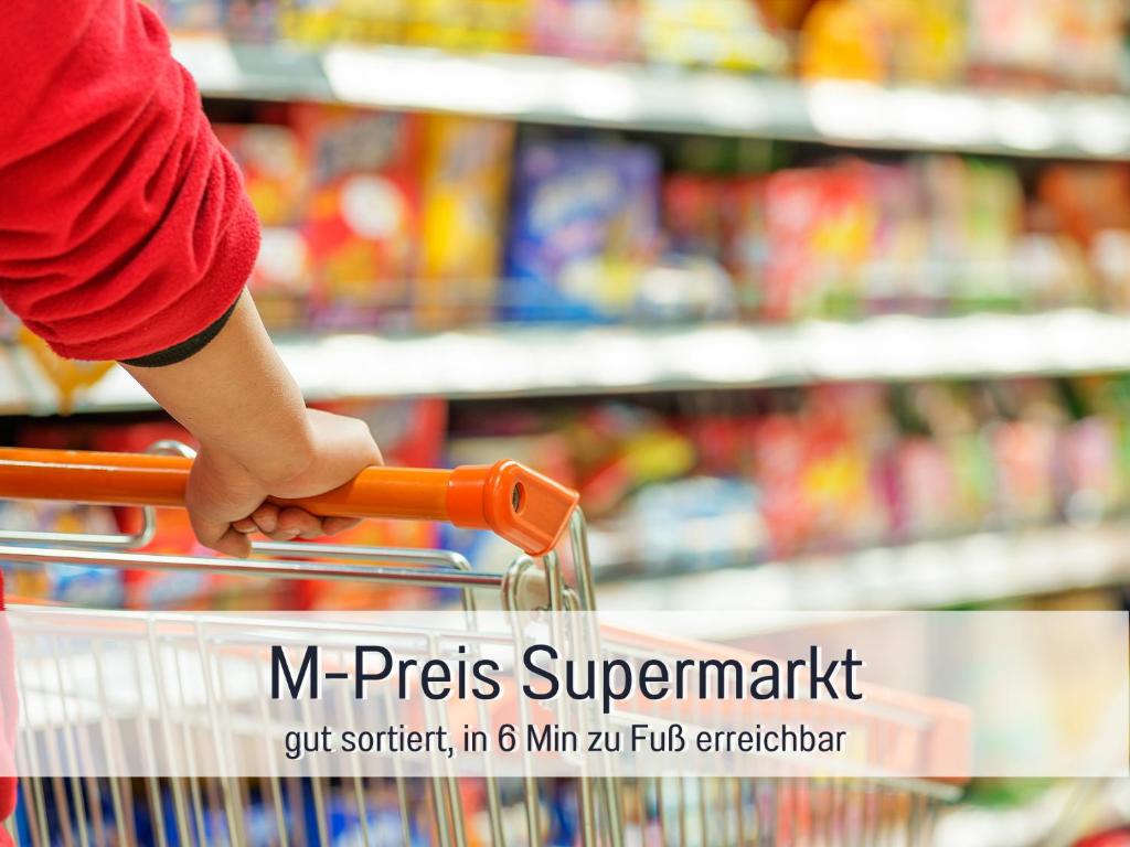 Supermarket alebo iný obchod pri apartmáne alebo v okolí