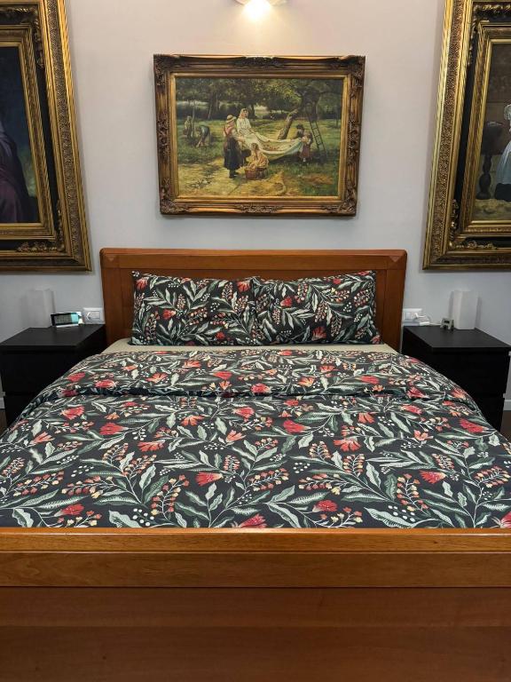Postel nebo postele na pokoji v ubytování Palazzo Adalgisa