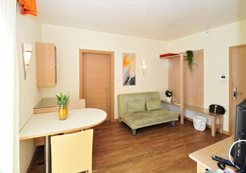 Posezení v ubytování Residence Mignon