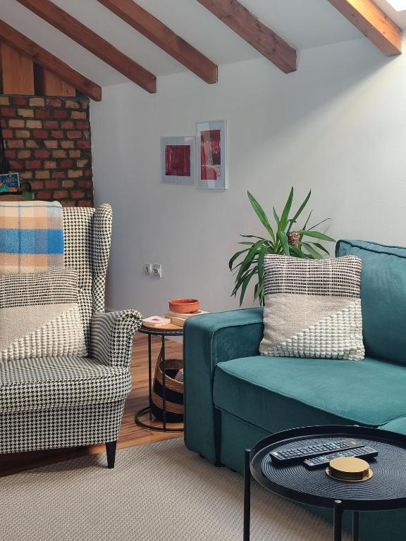 Posezení v ubytování Apartman Park