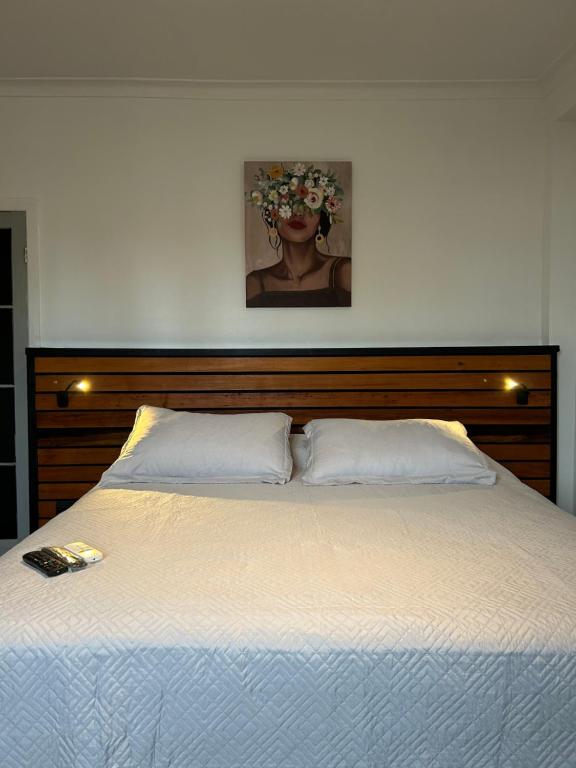 Postel nebo postele na pokoji v ubytování Casona Italia B & B