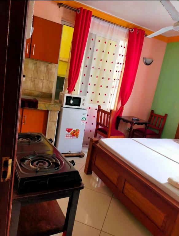 Kuchyň nebo kuchyňský kout v ubytování Phee home