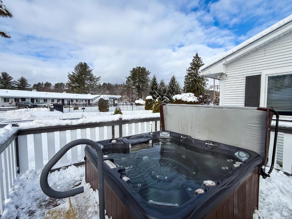Stowe Motel & Snowdrift v zimě