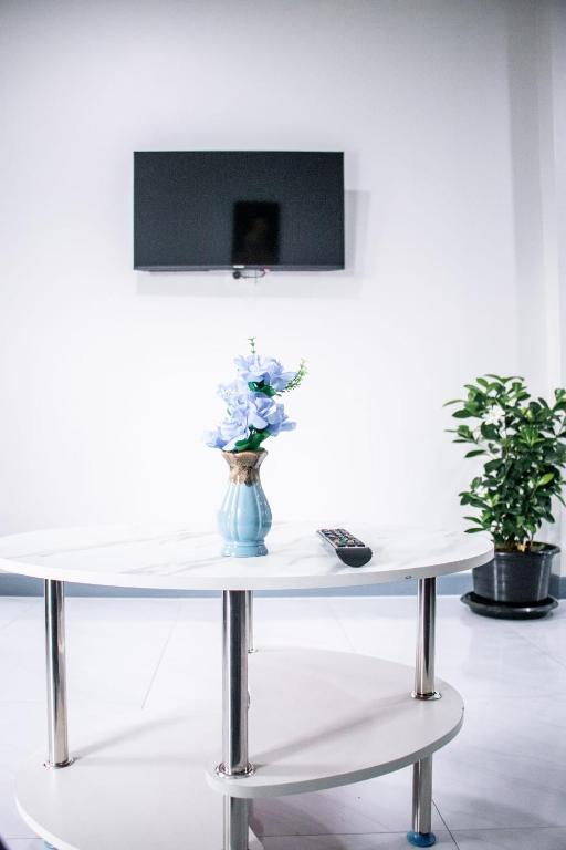 TV a/nebo společenská místnost v ubytování Relax home