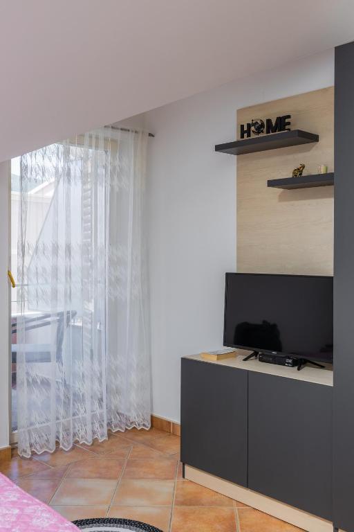 Телевізор і / або розважальний центр в Adzic Apartments