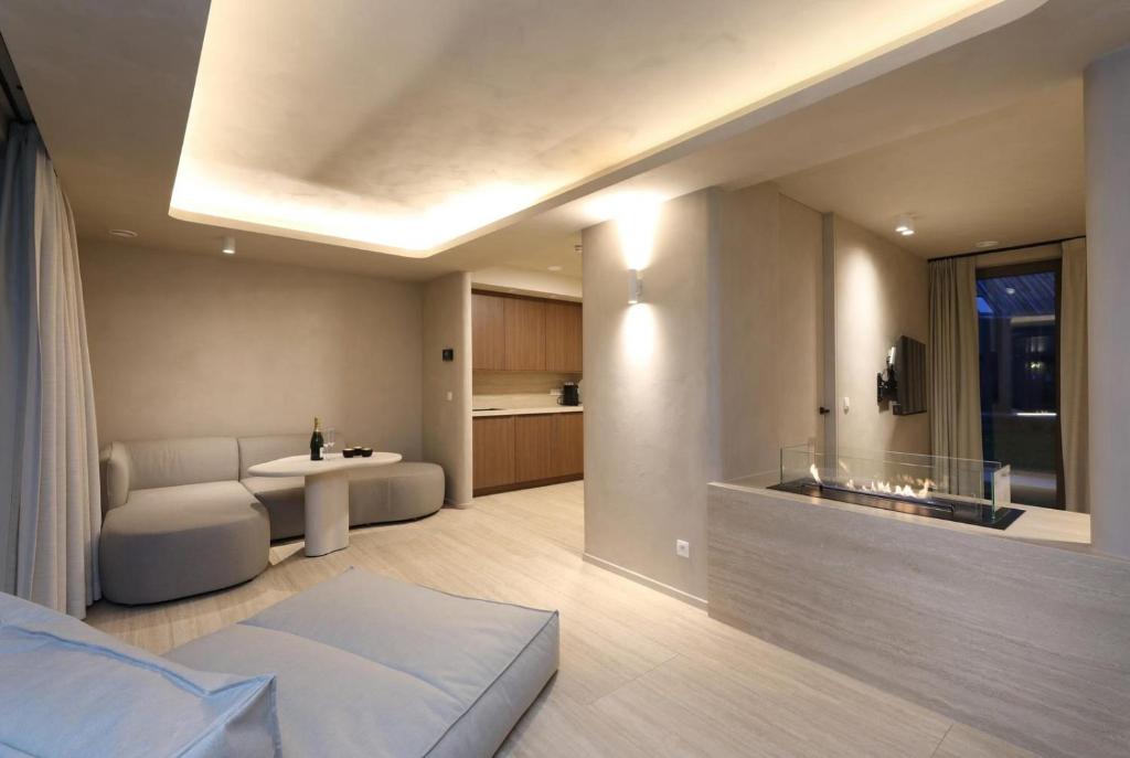 Posezení v ubytování Wellness Suite - 2 personen - Woodz Lodges