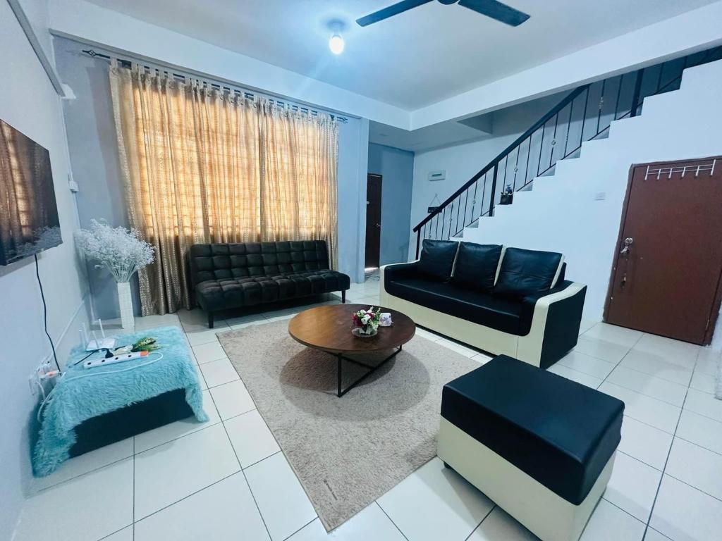Posezení v ubytování Macagawa Homestay