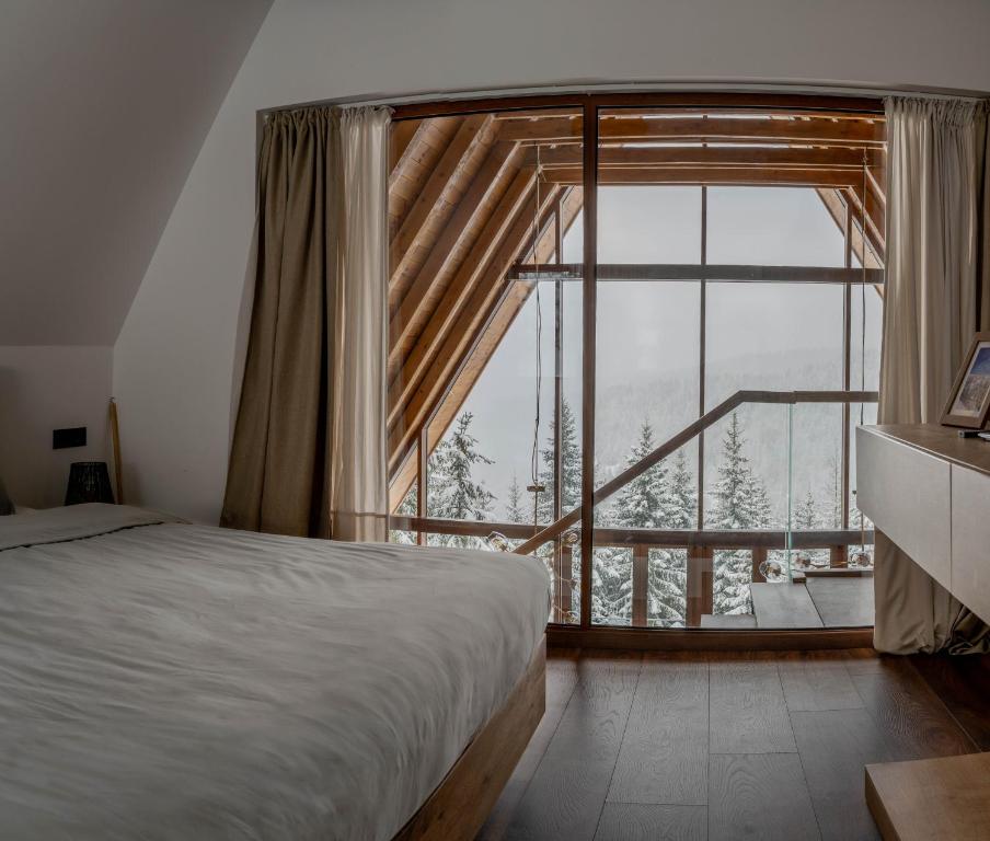 Krevet ili kreveti u jedinici u okviru objekta Sofia - Mountain Home