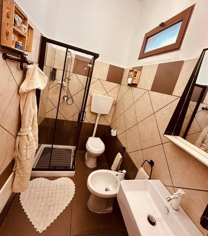 Koupelna v ubytování DON GIL Casa Vacanze