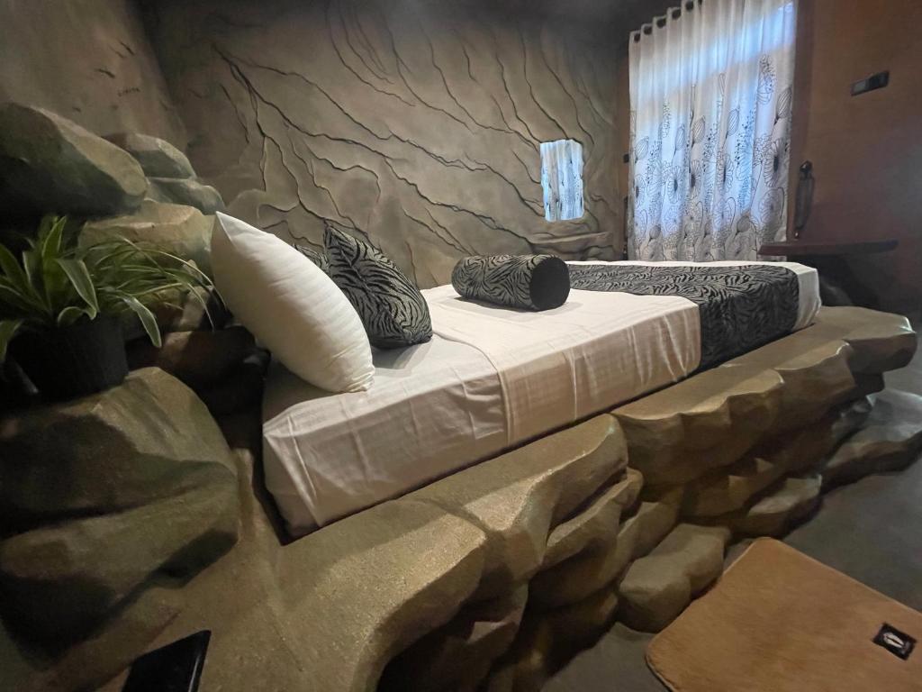 Posezení v ubytování Shan Home Stay Sigiriya