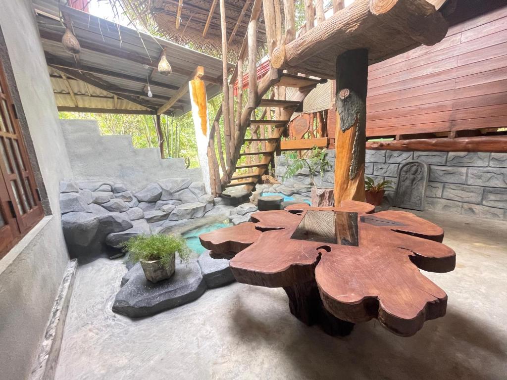 Posezení v ubytování Shan Home Stay Sigiriya