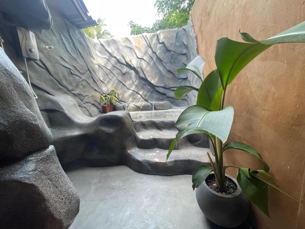 Posezení v ubytování Shan Home Stay Sigiriya