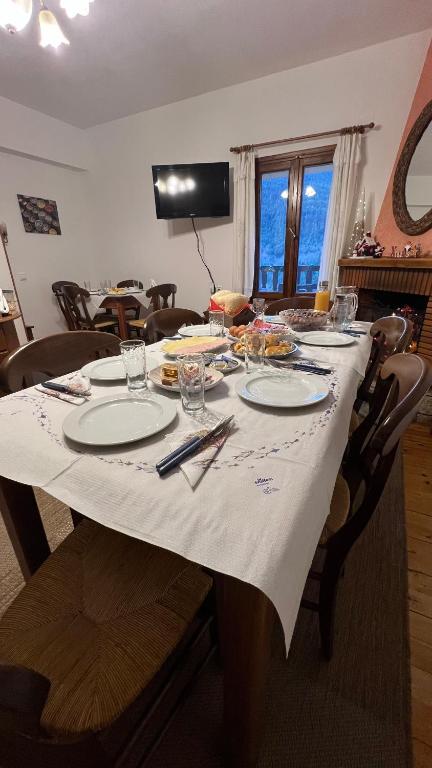 Jídlo v penzionu nebo okolí