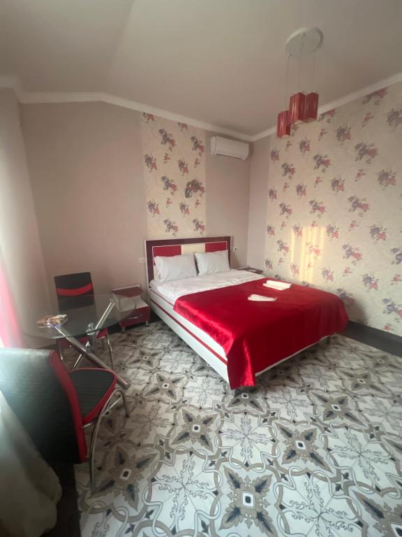 Postel nebo postele na pokoji v ubytování Z Narek