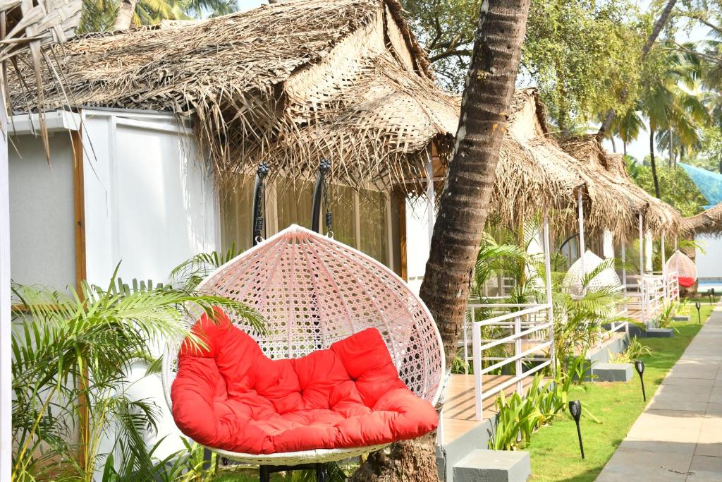 Zahrada ubytování Escape Goa