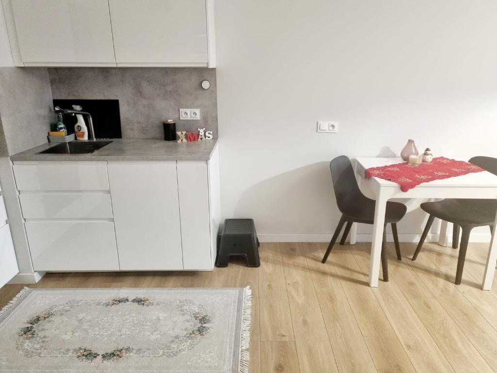 Kuchyňa alebo kuchynka v ubytovaní MezzoApart