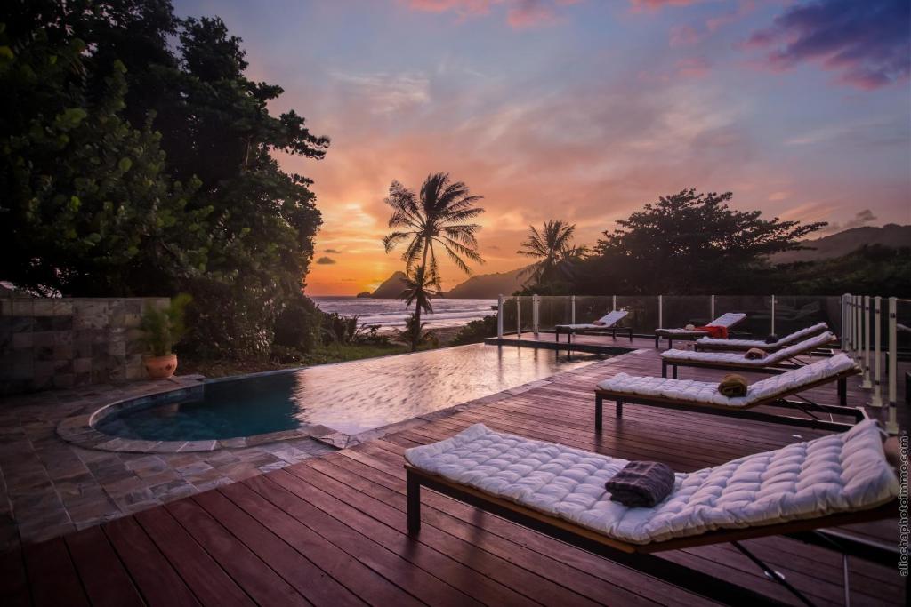 Piscina di Villa M'Bay o nelle vicinanze