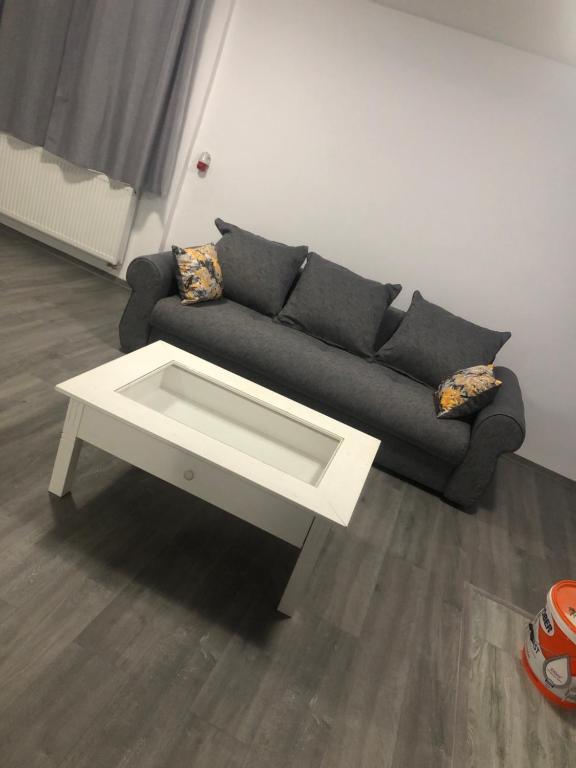 Posezení v ubytování Caraiman House