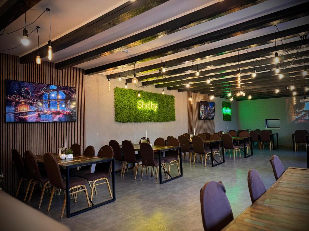 Restaurace v ubytování Hotel Sinner's Shelby