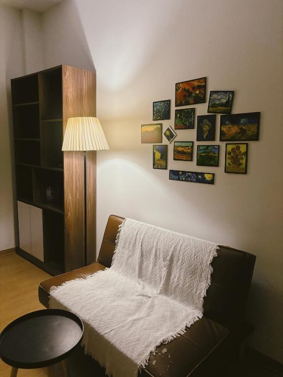 Postel nebo postele na pokoji v ubytování 1.Hôme
