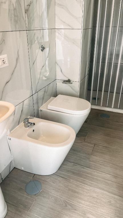 Koupelna v ubytování Bella Mare Suites - Formia