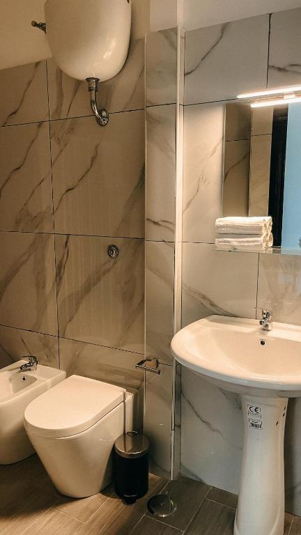 Koupelna v ubytování Bella Mare Suites - Formia