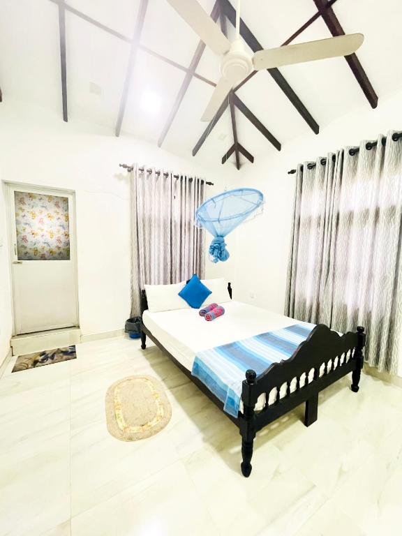 Postel nebo postele na pokoji v ubytování Sebastian Family Villa