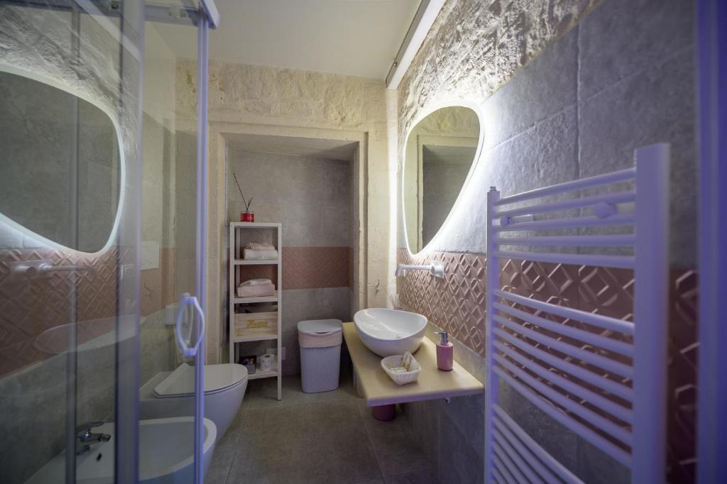 Kúpeľňa v ubytovaní Casa Deky