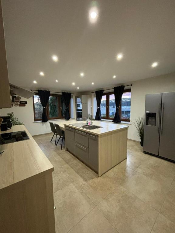 Kuchyň nebo kuchyňský kout v ubytování Villa De Miguel