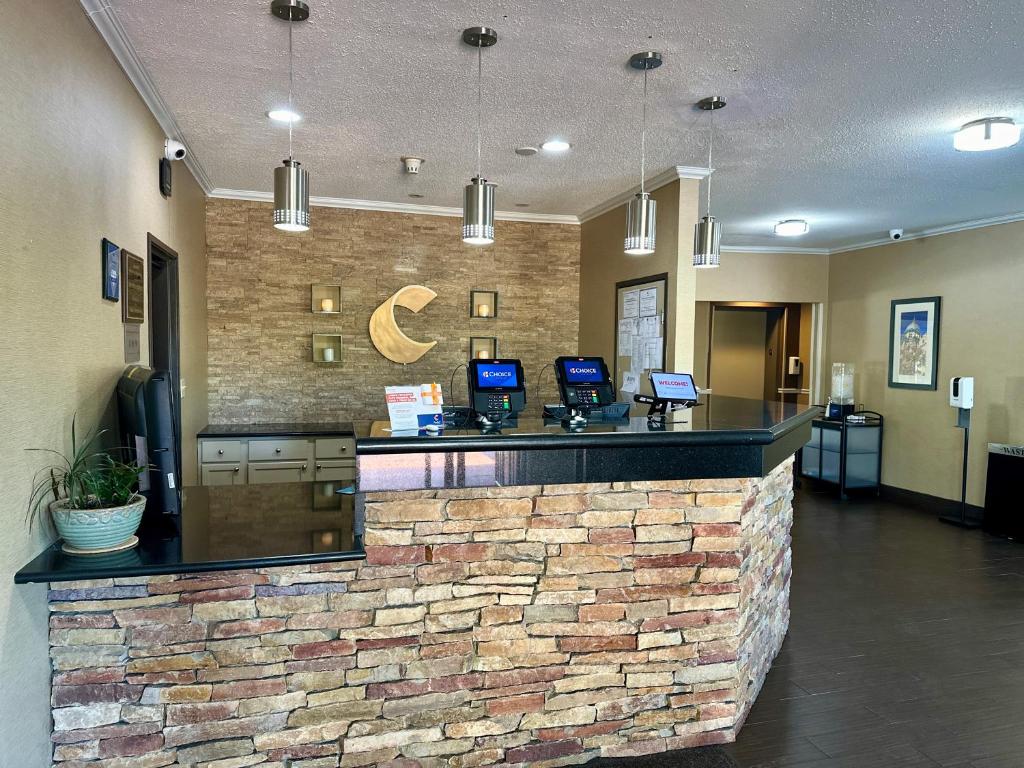 Vstupní hala nebo recepce v ubytování Comfort Inn Moline - Quad Cities