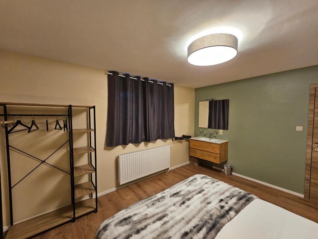 Postel nebo postele na pokoji v ubytování Villa De Miguel