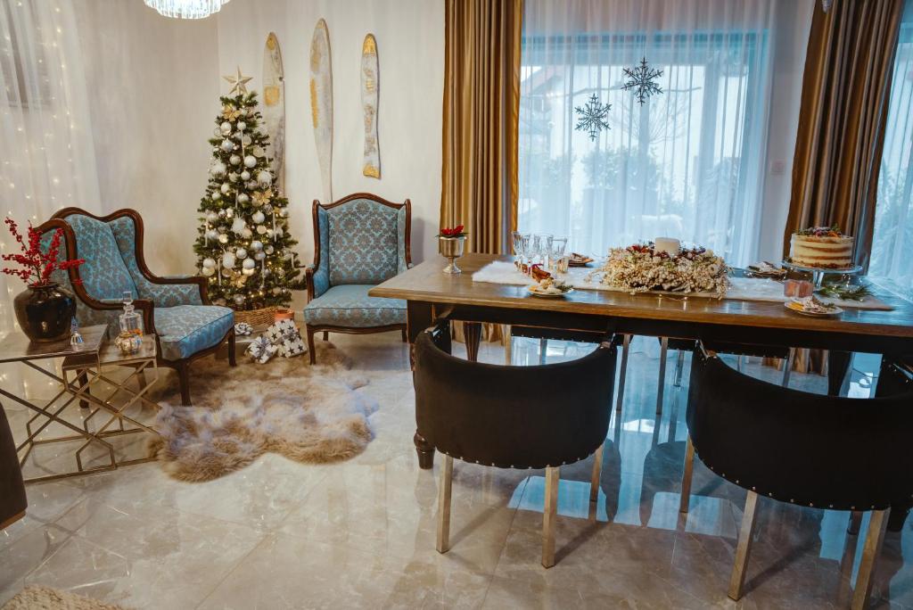 Posezení v ubytování Apartmány pod Pustevnami
