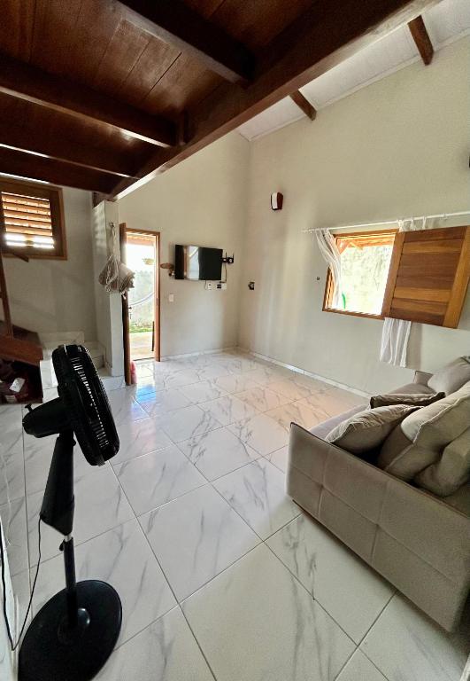 Posezení v ubytování Casa Preá