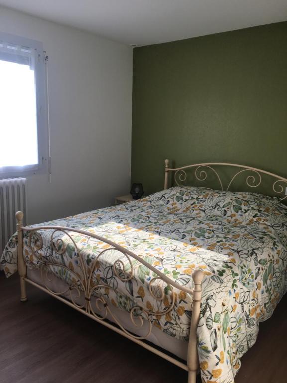 Postel nebo postele na pokoji v ubytování Renardeau