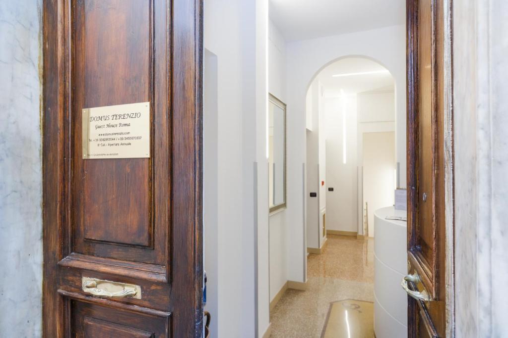Koupelna v ubytování Domus Terenzio