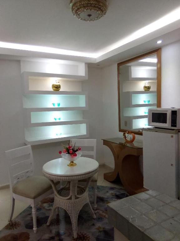 Kuchyň nebo kuchyňský kout v ubytování Hotel El Tronco Inc